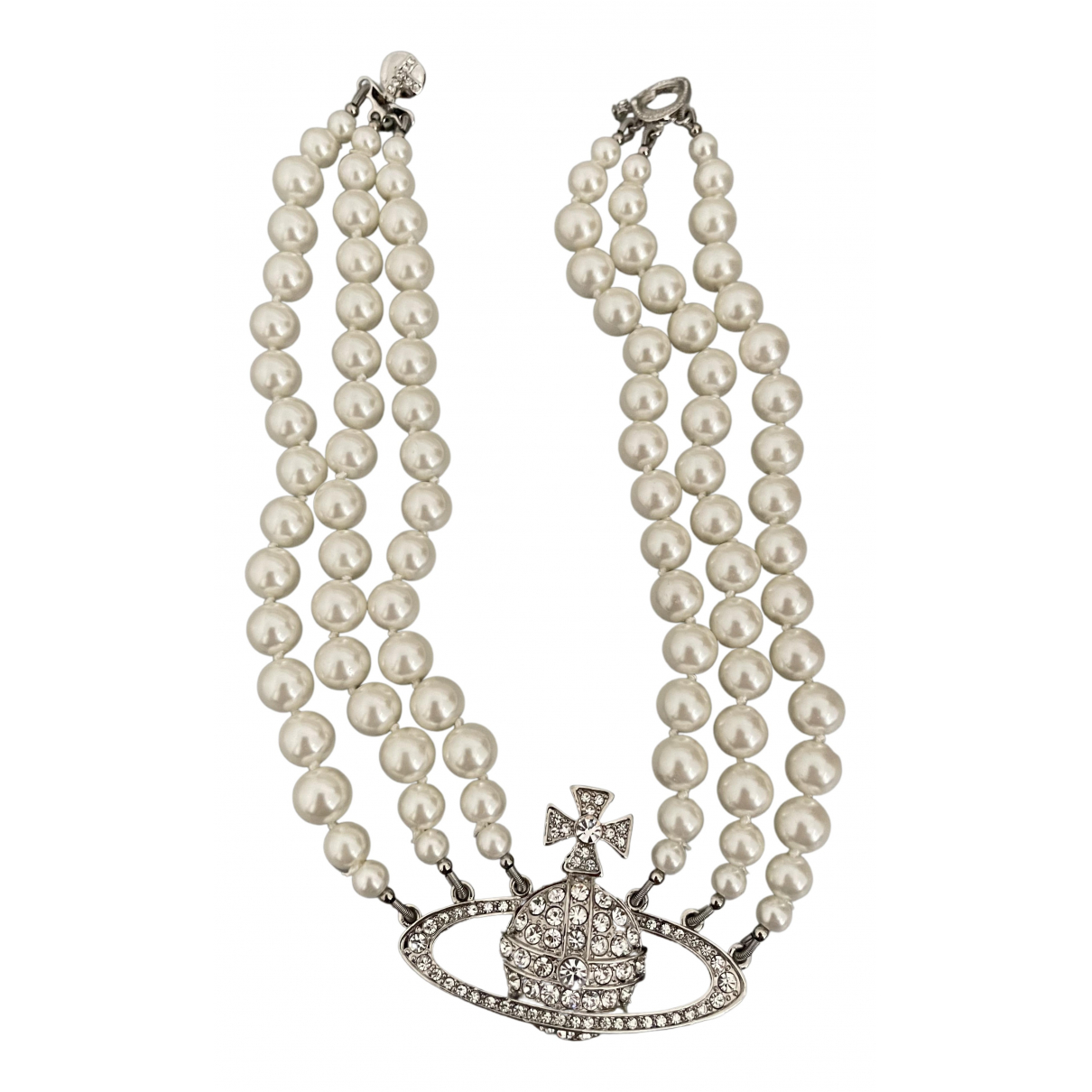 Pearl necklace Vivienne Westwood Silver 